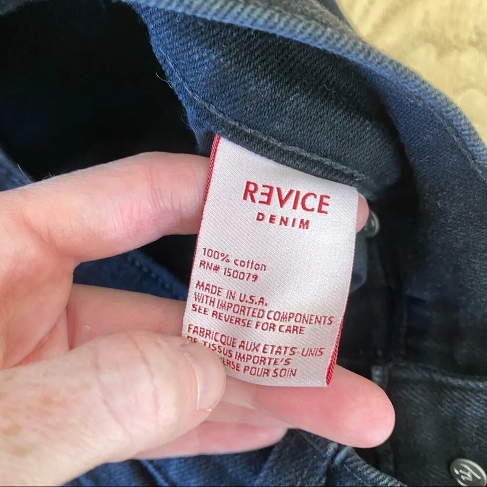 Revice - Skinny Jeans with Gathered Side Detail in Black - Image 5