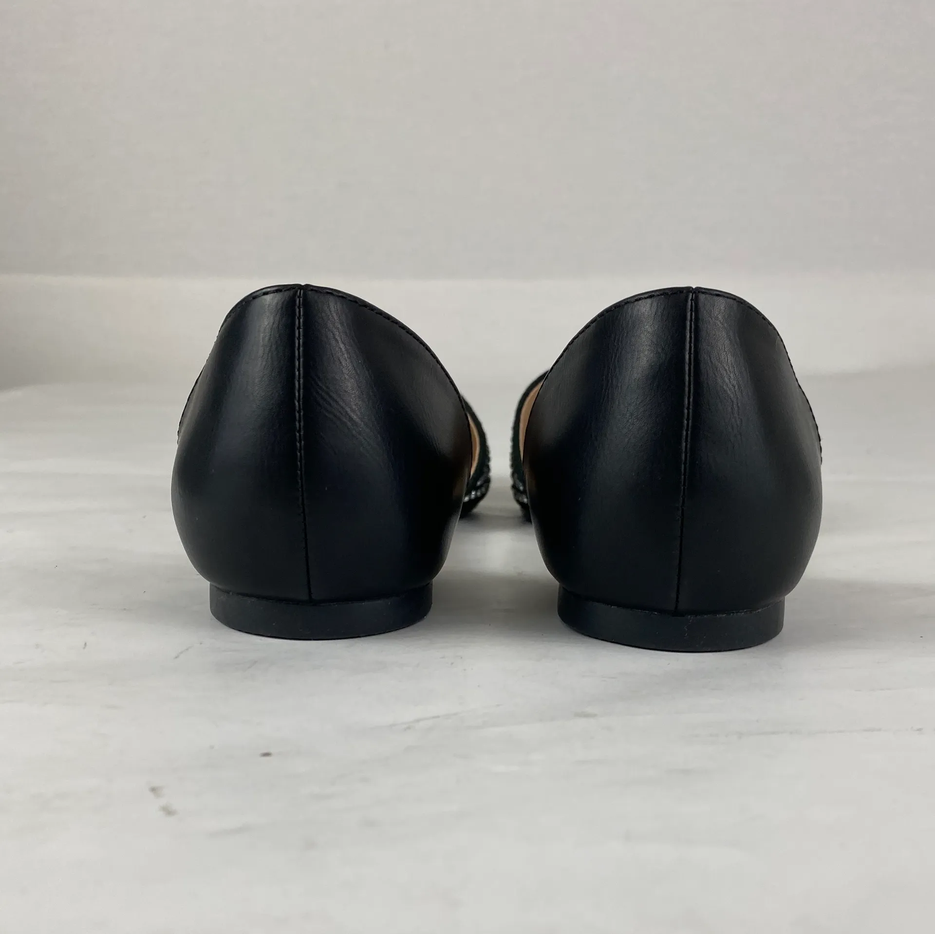 Resisted NWOT Black Studded Flat Size 9.5 - Image 7