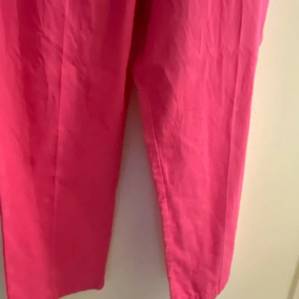 Landau Womens Scrub Pants Hot Pink L Large 16 Waist 36” 38” Inseam 29” - Image 3