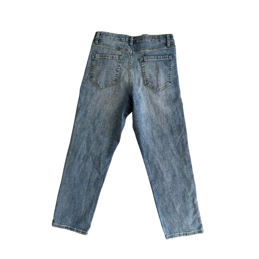 ELLA MOSS High Rise Waist Straight Jeans Size US 8 / 29 - Image 4