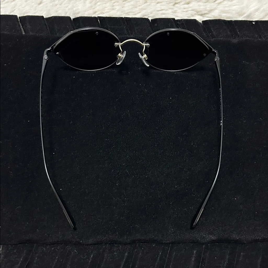 Bvlgari BV6089 Round Honeycomb Sunglasses - Image 5