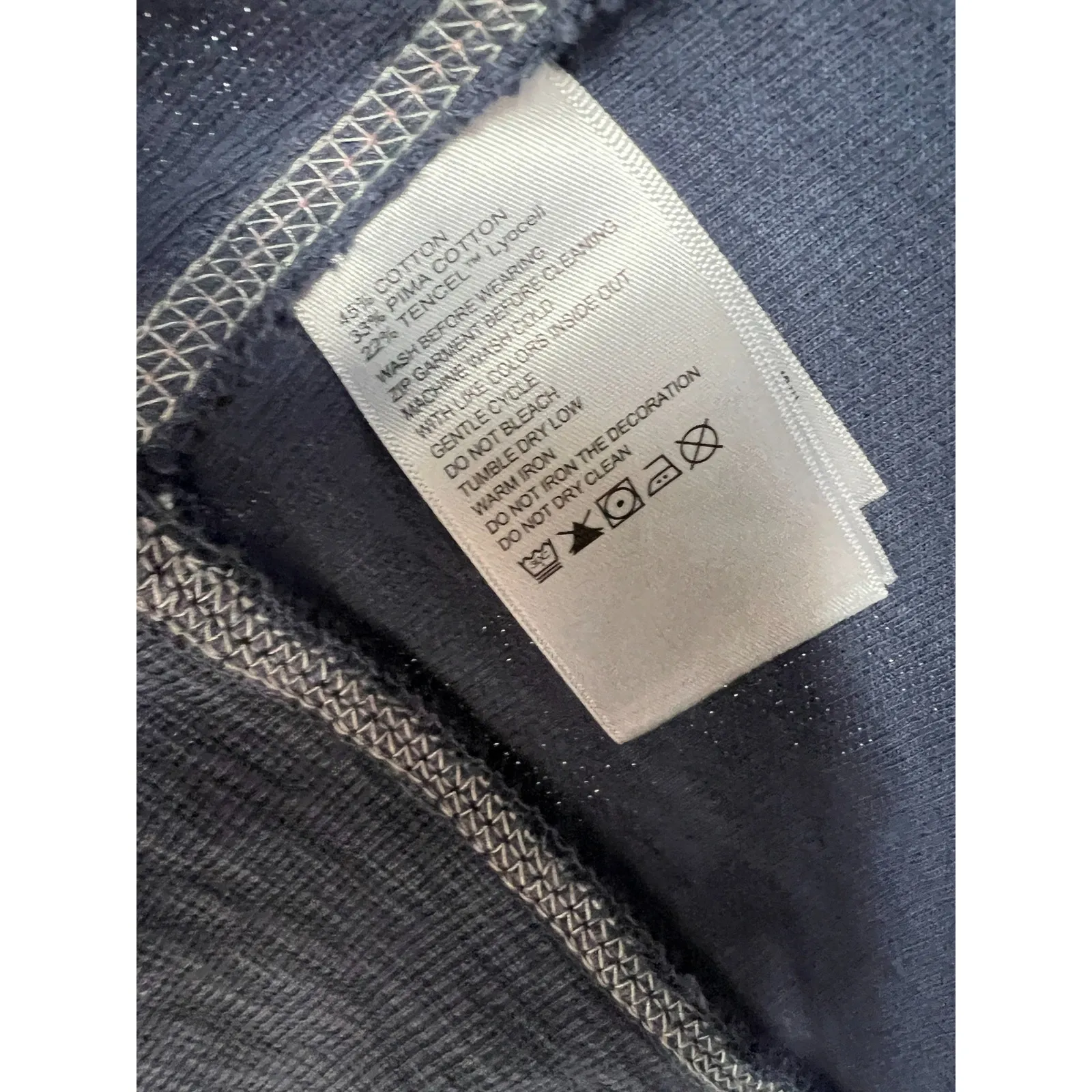 Tommy Bahama XL Set Matching Sweatshirt Shorts Lounge Women Tobago Bay - Image 7