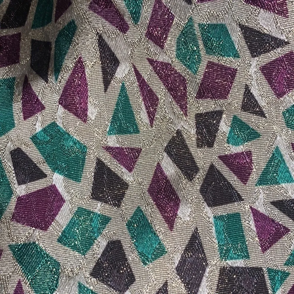 Akira Black Label‎ Purple/Green/Black Strapless Corset Mini Dress NWT Sz M - Image 6