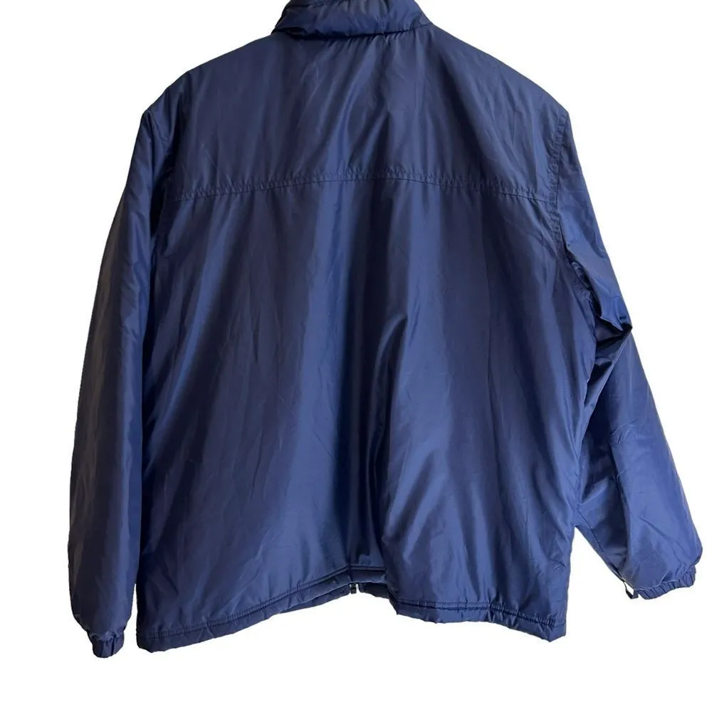 L.L‎ Bean Navy Blue Thermolite Active Insulation Puffer Jacket - Image 3