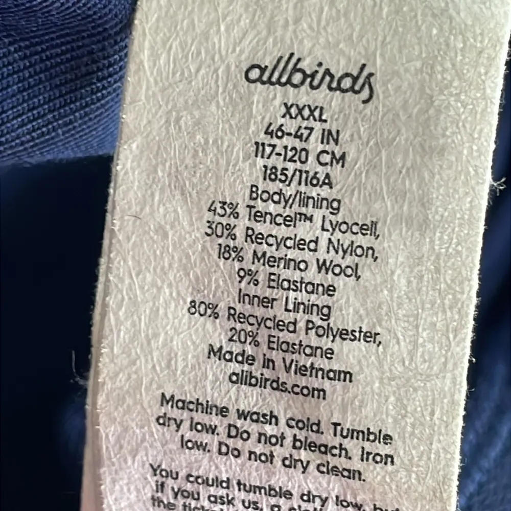Allbirds Navy Natural Run Form Tank - Image 7