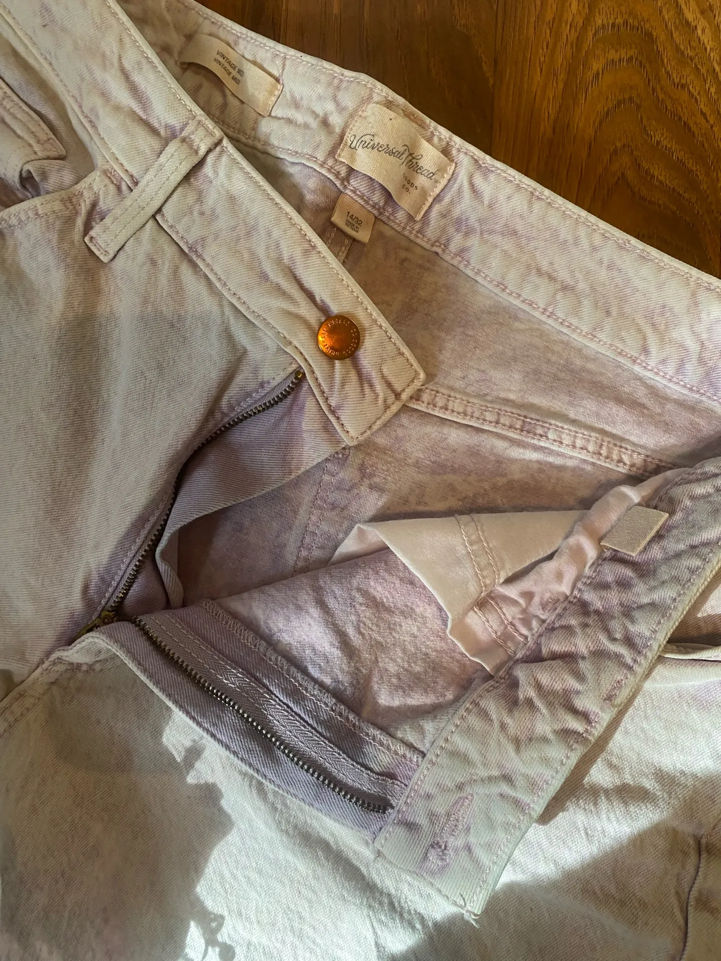 Universal Thread Pink Denim Shorts - Image 5