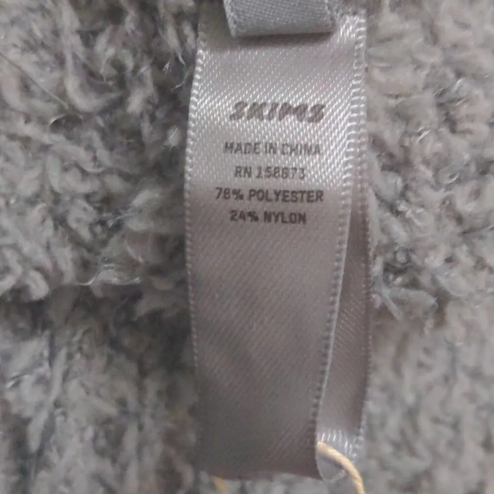 Skims Cozy Knit Jogger Smoke Gray Knit Loungewear Boucle S/M - Image 6