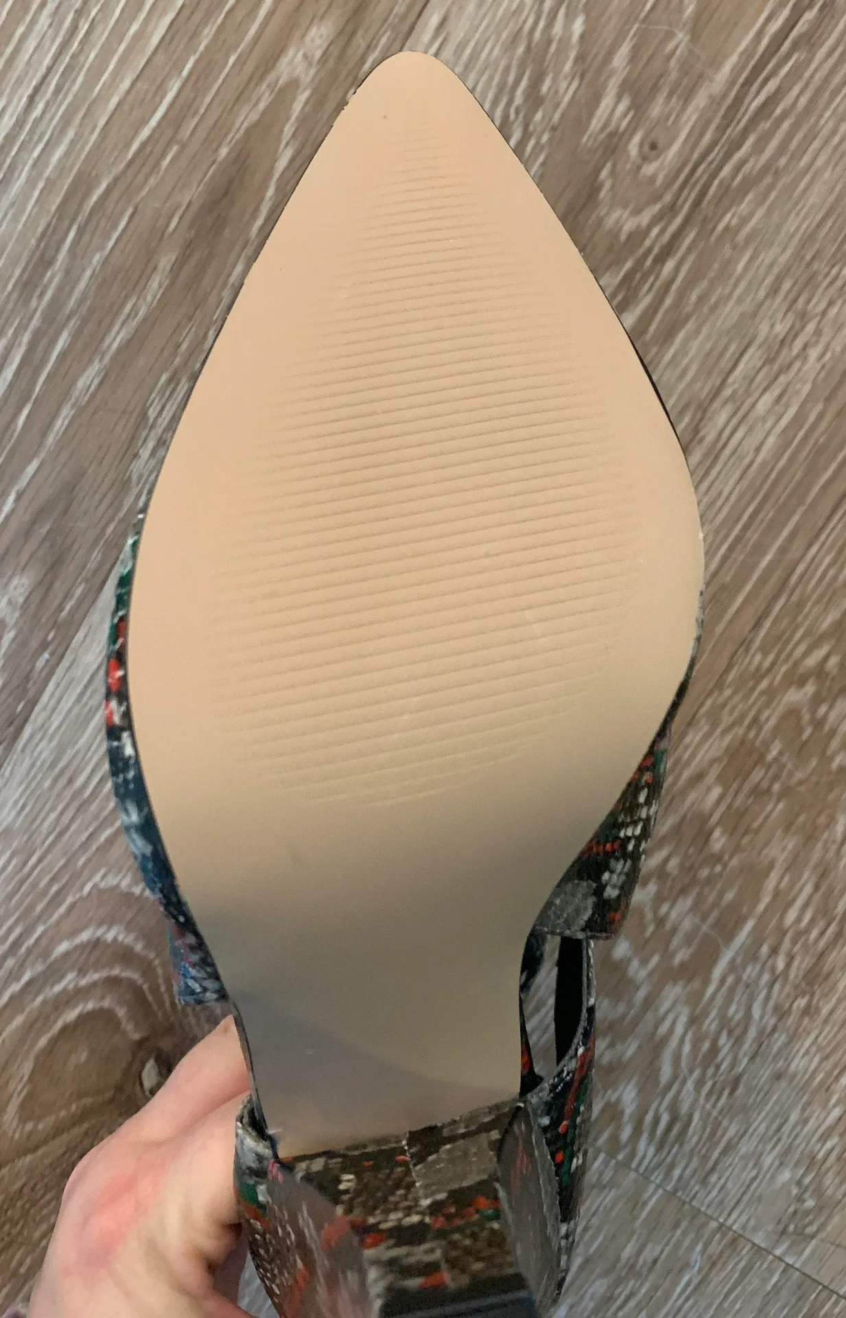 Snakeskin Heeled Booties - Image 3