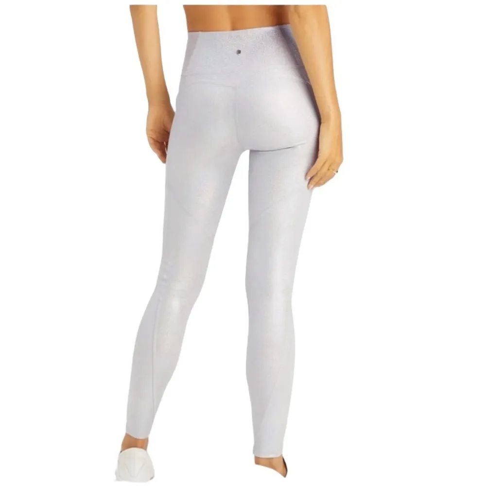 FABLETICS GLITTER HOLOGRAM HARLYN MIDI SPORTSBRA OASIS HIGH WAIST SET XS - Image 7