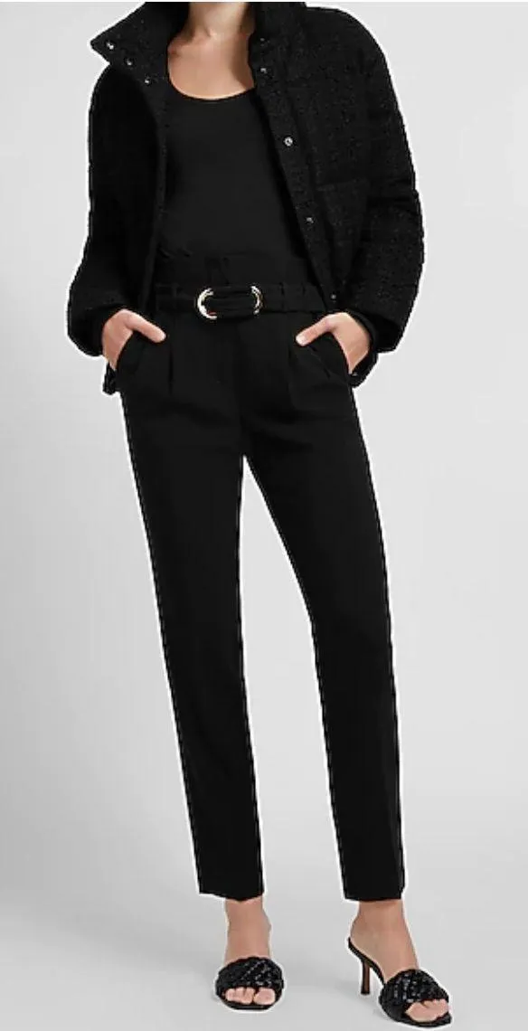 EXPRESS Super High Waisted Ankle Pants - Image 2