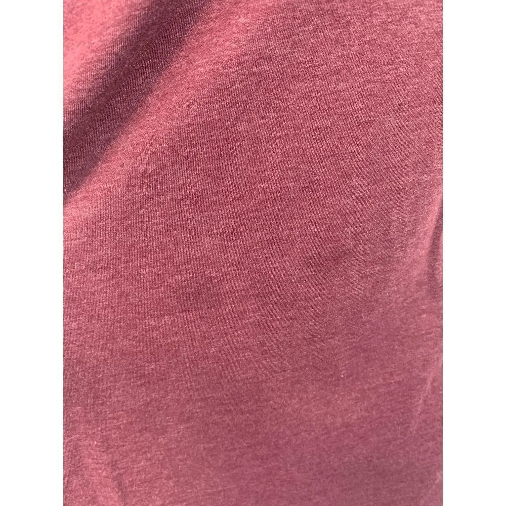 Texas A&M Colosseum Womens Tops Printed Text V Neck Large - Image 7