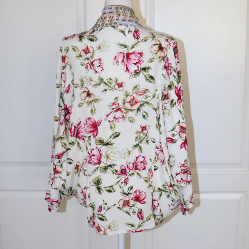 Anthropologie Akemi + Kin Idalia Floral Kimono One Size - Image 5