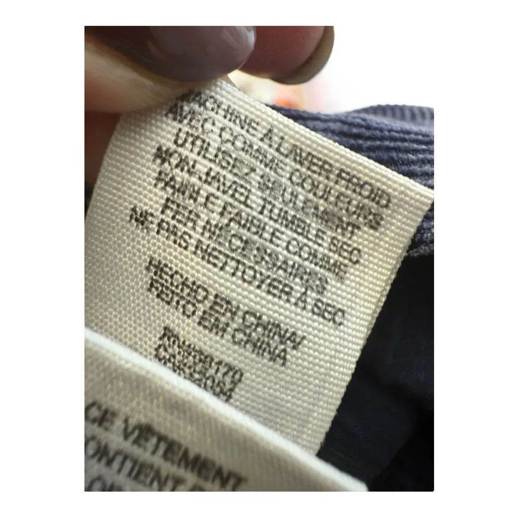 Free People Acid Wash Corduroy Skinny Pants Blue Size 29 - Image 9