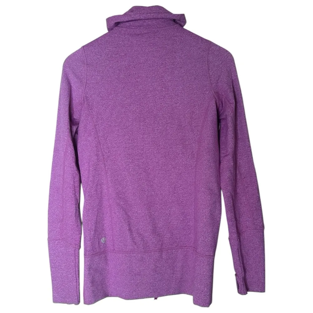 Lululemon In Stride Zip Up Jacket Heathered Ultra Violet - Image 9