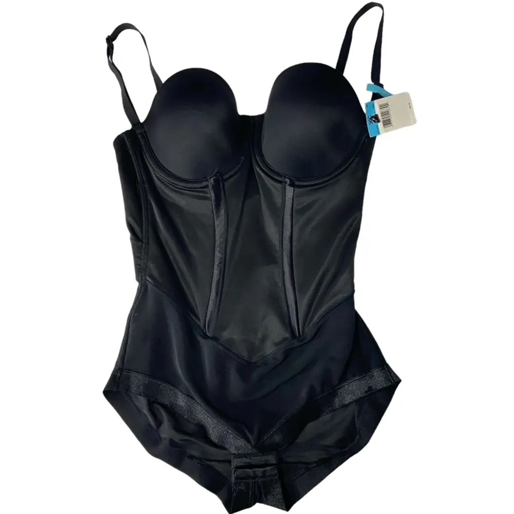 Maidenform  black firm tummy control easy up bodysuit 36C - Image 5