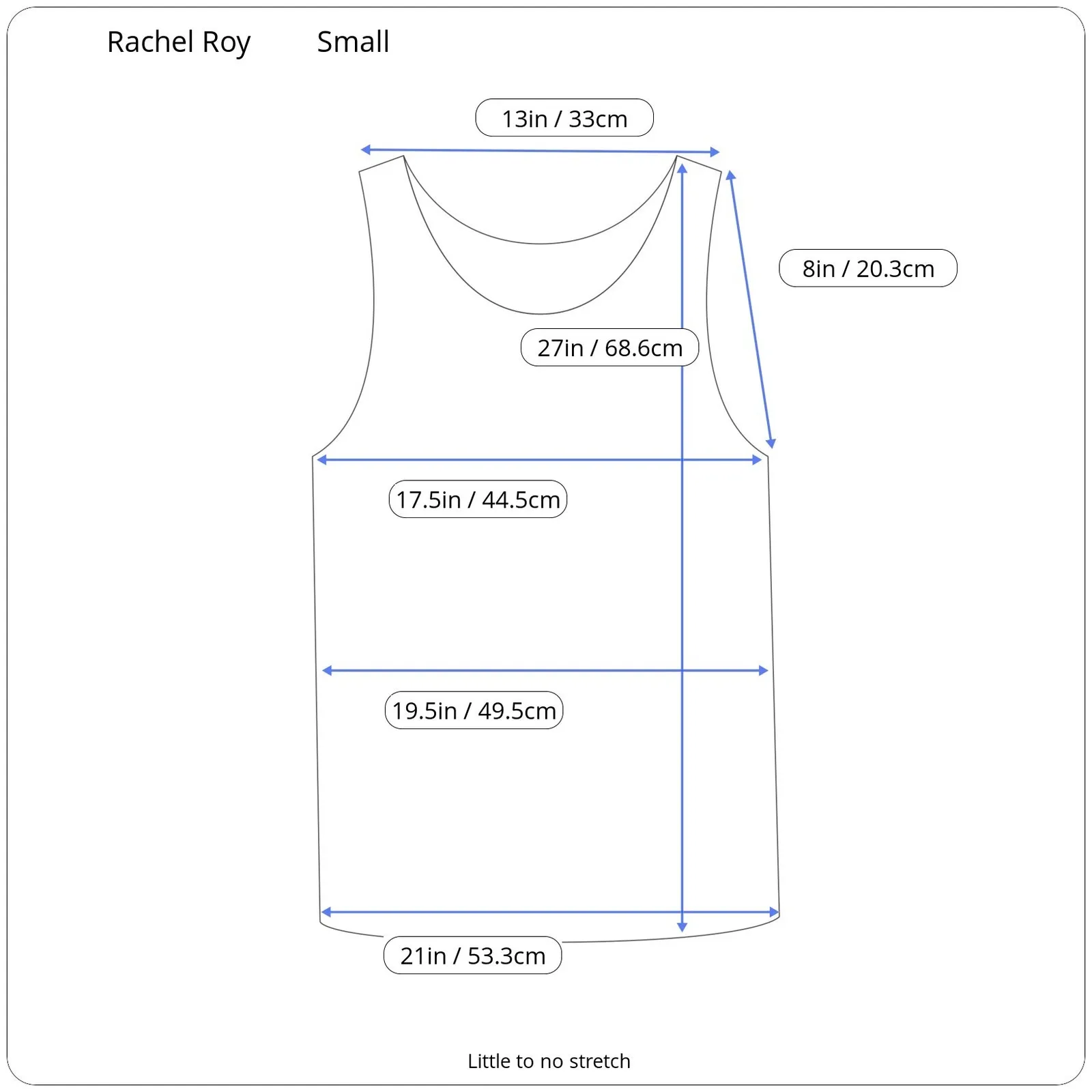 5/$25 Rachel Roy Animal Print Tie Back Tank Top - Image 10