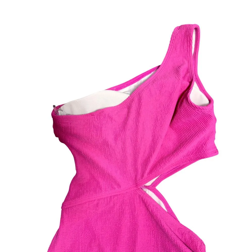 Brand New Michael Michael Kors Women's Size 12 Cerise Pink One Piece Swimsuit - Image 8