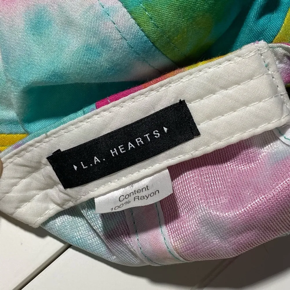 LA HEARTS Tie Dye Baseball Hat - Image 3