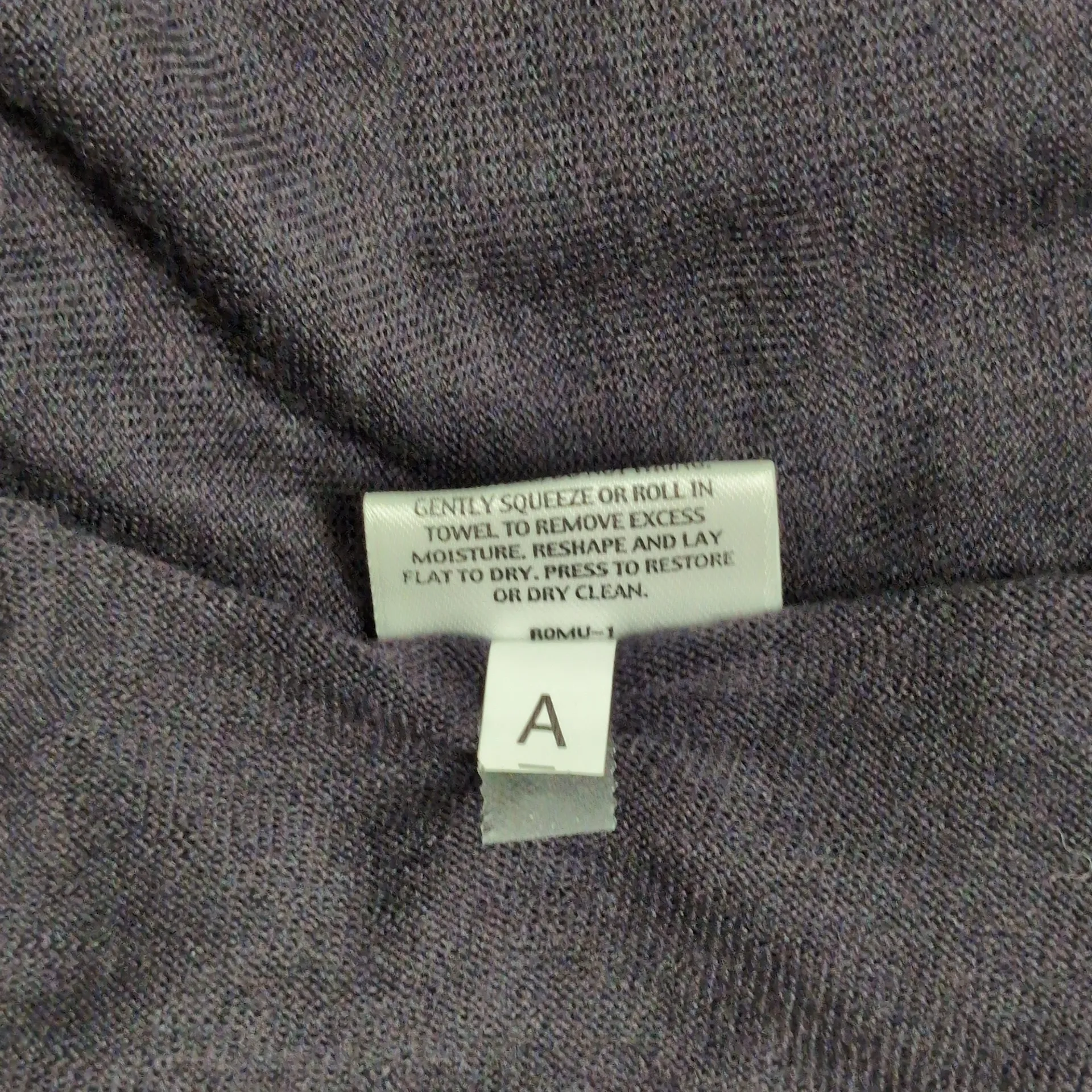 Eileen Fisher Purple Long Sleeve Draped Petite Open Front Cardigan PS - Image 5