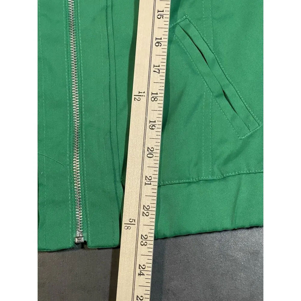 Allison Daley‎ | Petite Zip Closure Jacket Green Size 8P. S-304 - Image 5