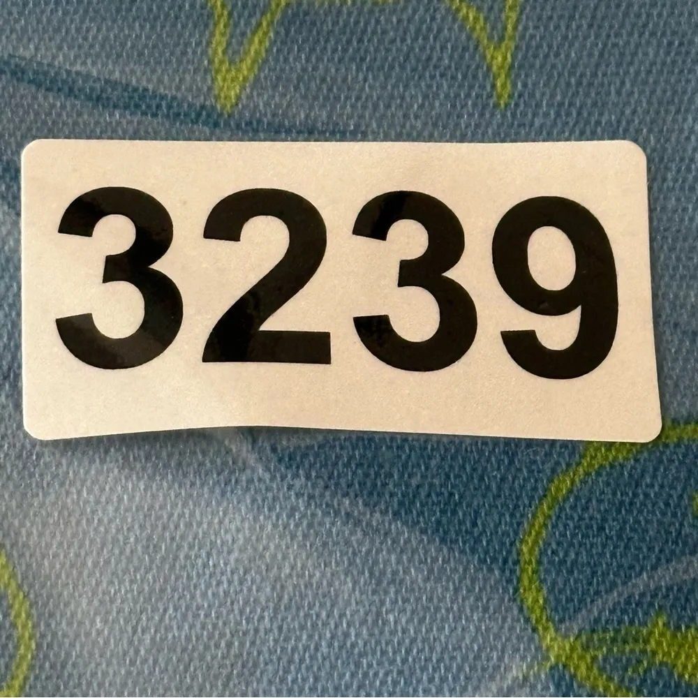 Cynthia Rowley Vintage Women’s Size 2 Blue Yellow Cat Faces Trousers Pants - Image 9