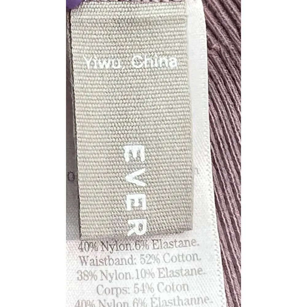 Everlane High Rise Seamless Leggings Womens XS-S Purple Stretch Yoga Pilates Gym - Image 9