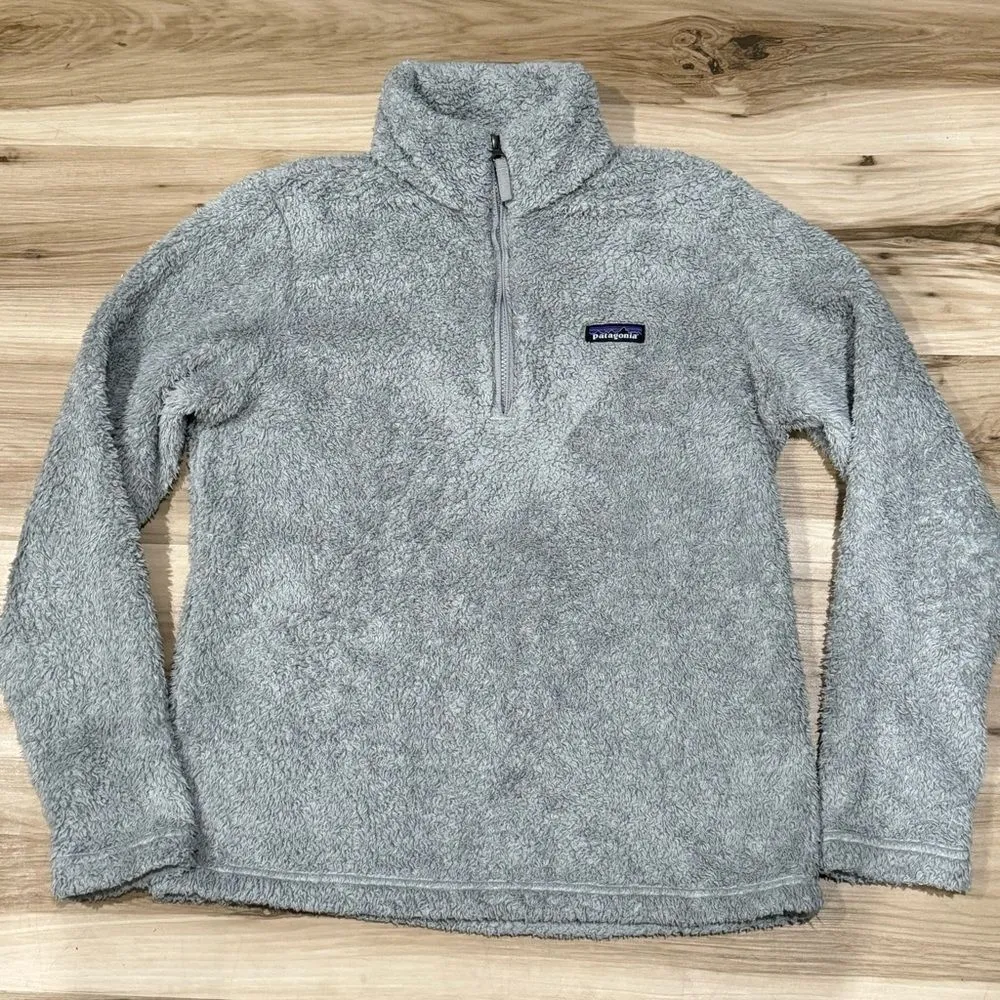 Patagonia Los Gatos Grey Pullover Sweatshirt Women’s Medium - Image 3