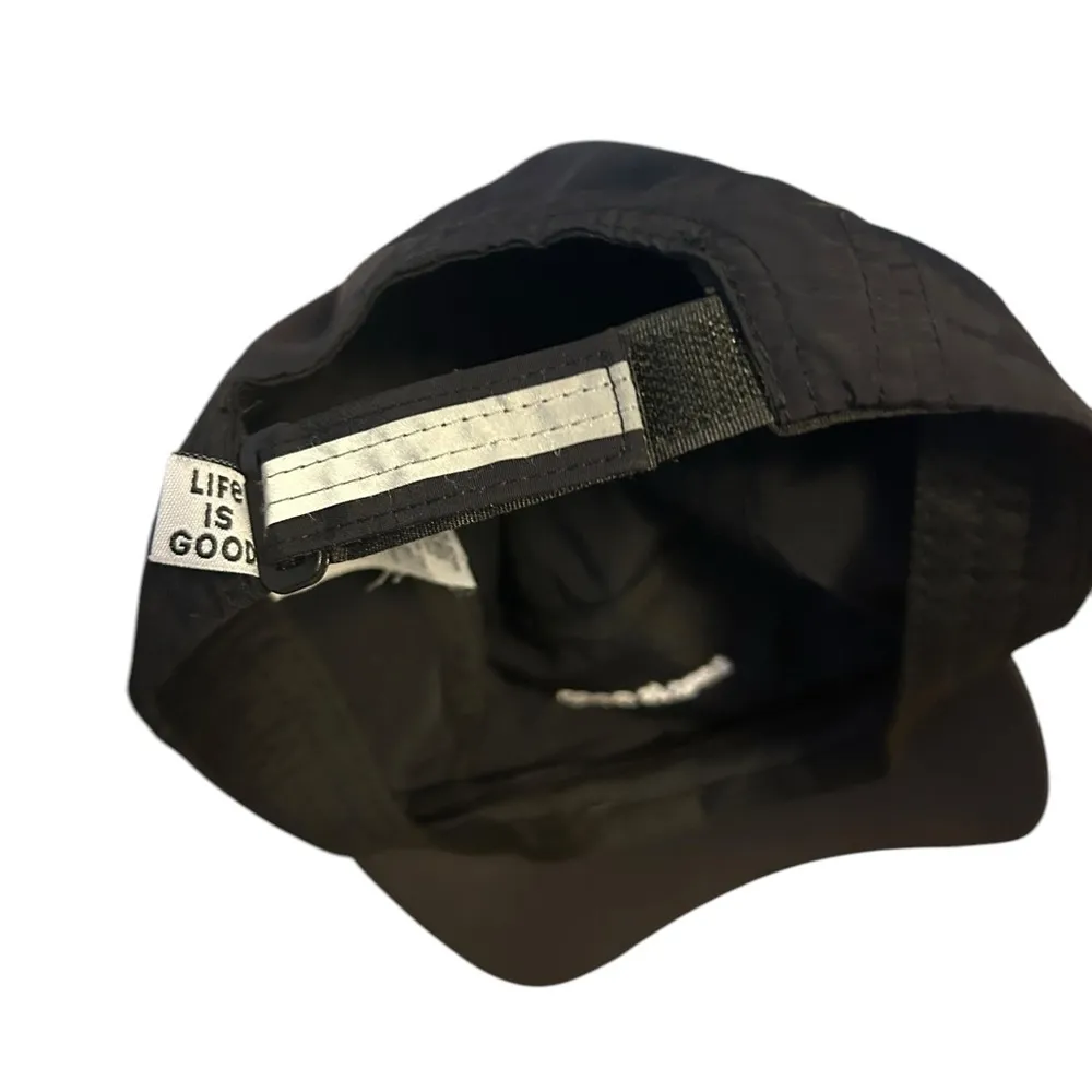 Life is Good Black Adjustable Active Cap - Image 2