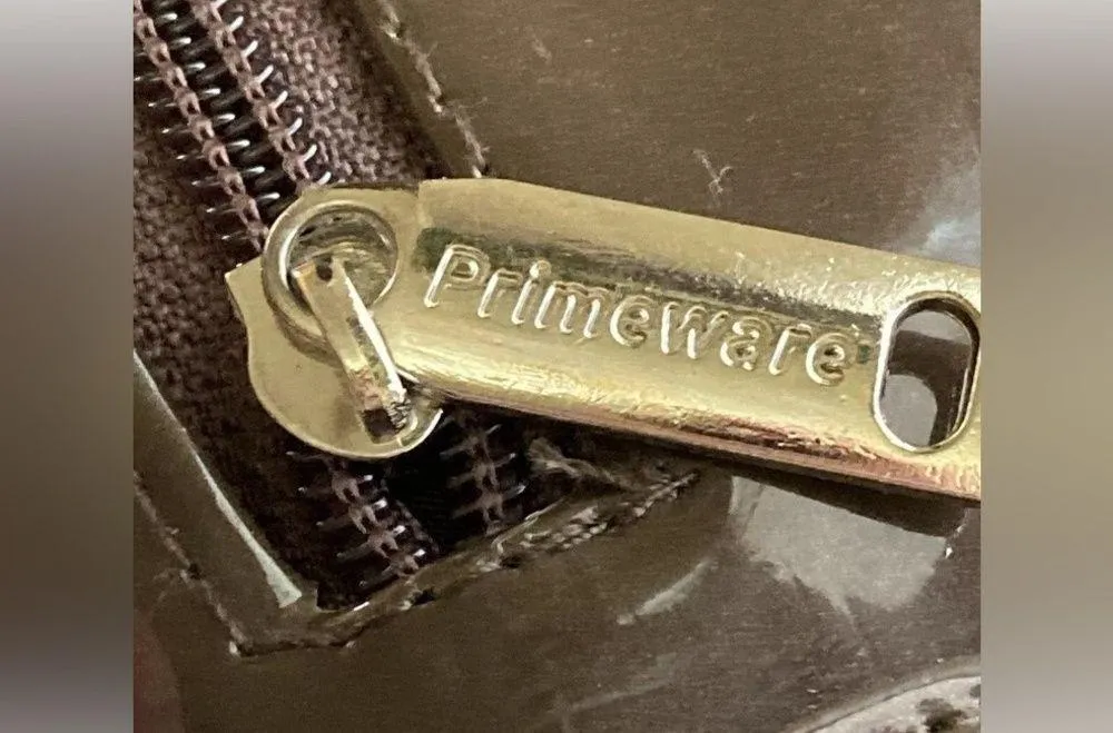 Vintage Brown Wine Cooler Purse! - Image 7