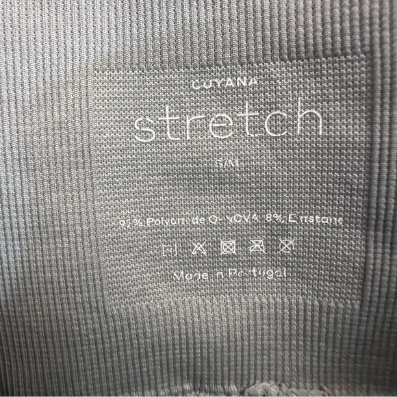 Cuyana‎ Stretch High Waist Leggings  Size S / M Steel Gray Active Yoga - Image 8