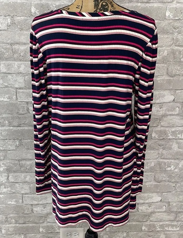 Lane Bryant Ribbed Striped Top - Image 3
