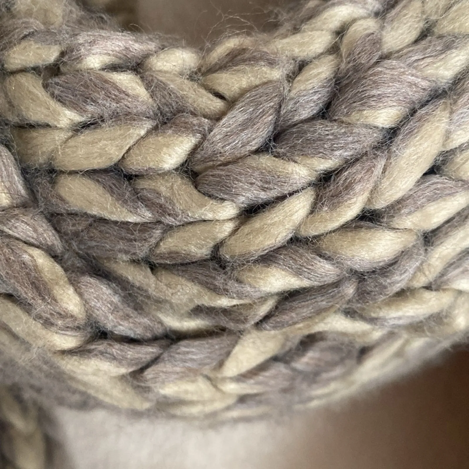 Universal Thread Oversized Brown  Knit Scarf - Image 5