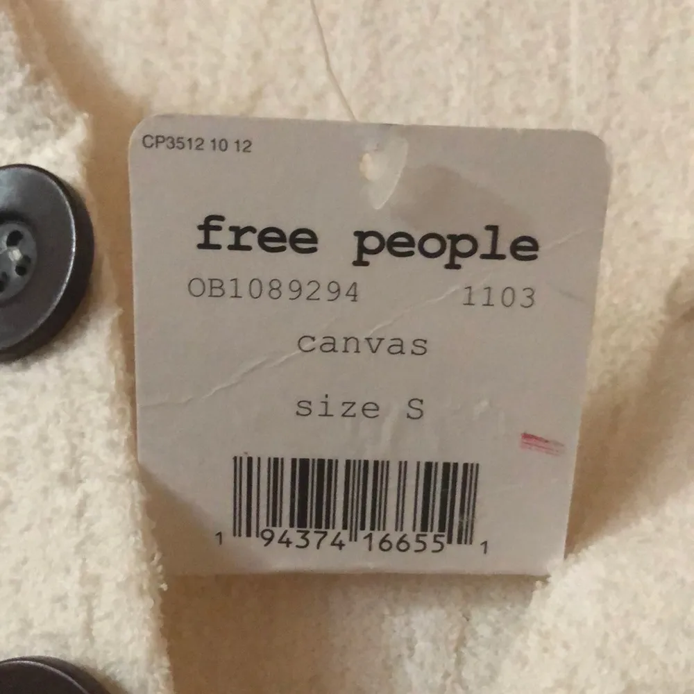 Free People canvas long sleeve top - Image 4