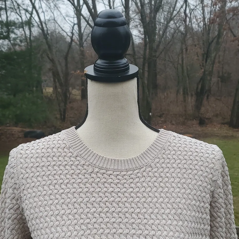 Jones New York Knit Sweater with 1/4 Back Zipper - Image 2