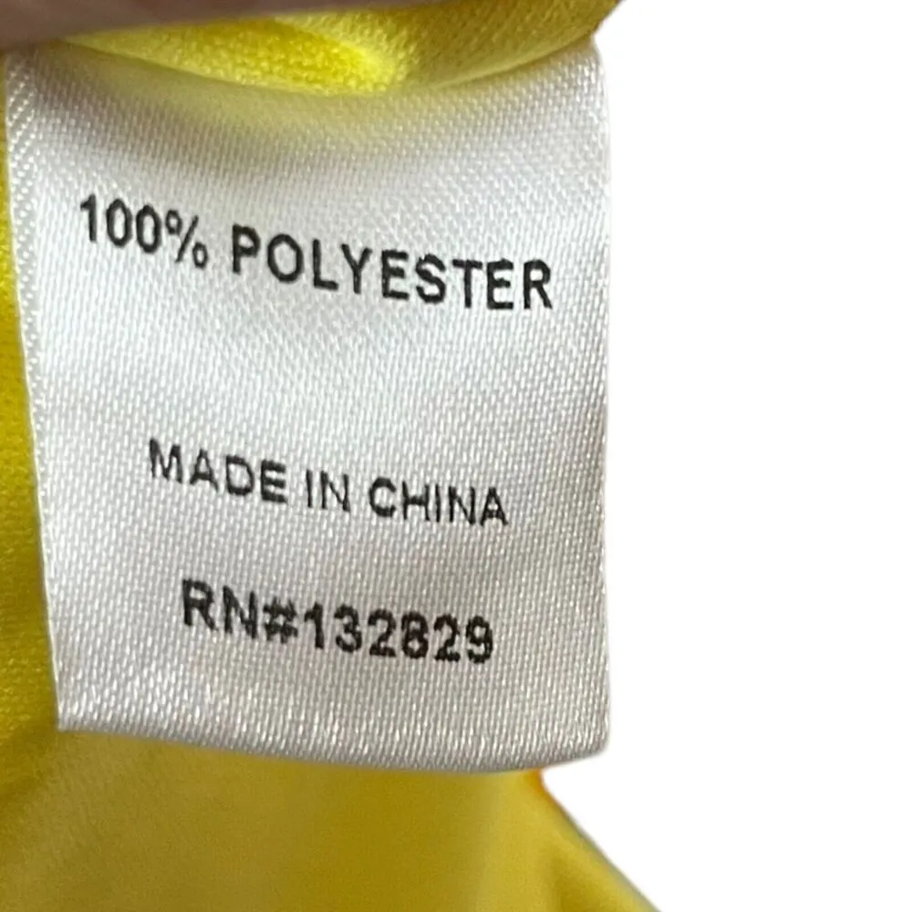 Superdown Donnie Frill Mini Skirt in Yellow Revolve Tiered Womens Size Large L - Image 11