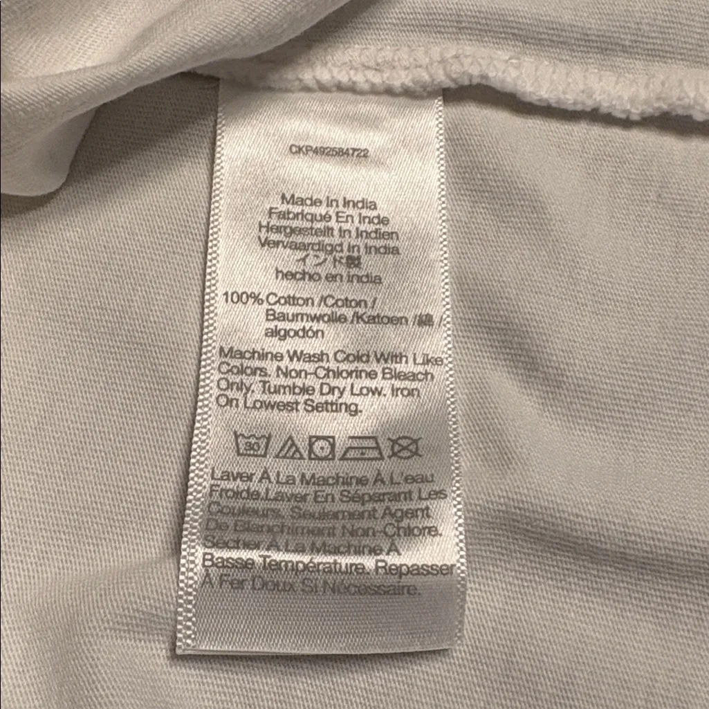 Madewell women’s The Perfect Crewneck Tee in Allday Jersey white Size XXS NWT - Image 6