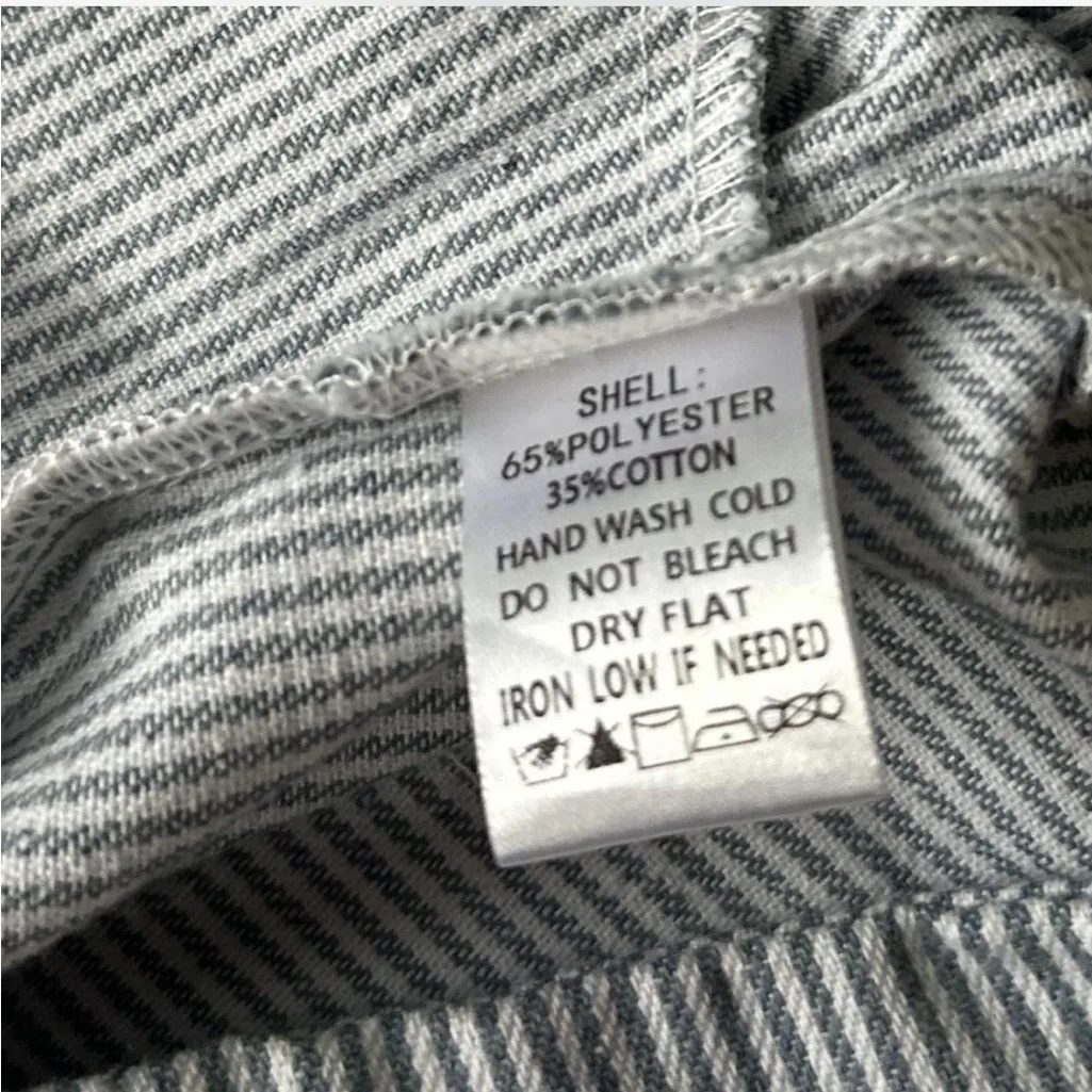 Altar’d State railroad striped romper - Image 8