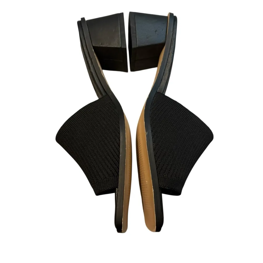 French Connection Sketch Flyknit Sandals Black, Sz 8 - Image 9