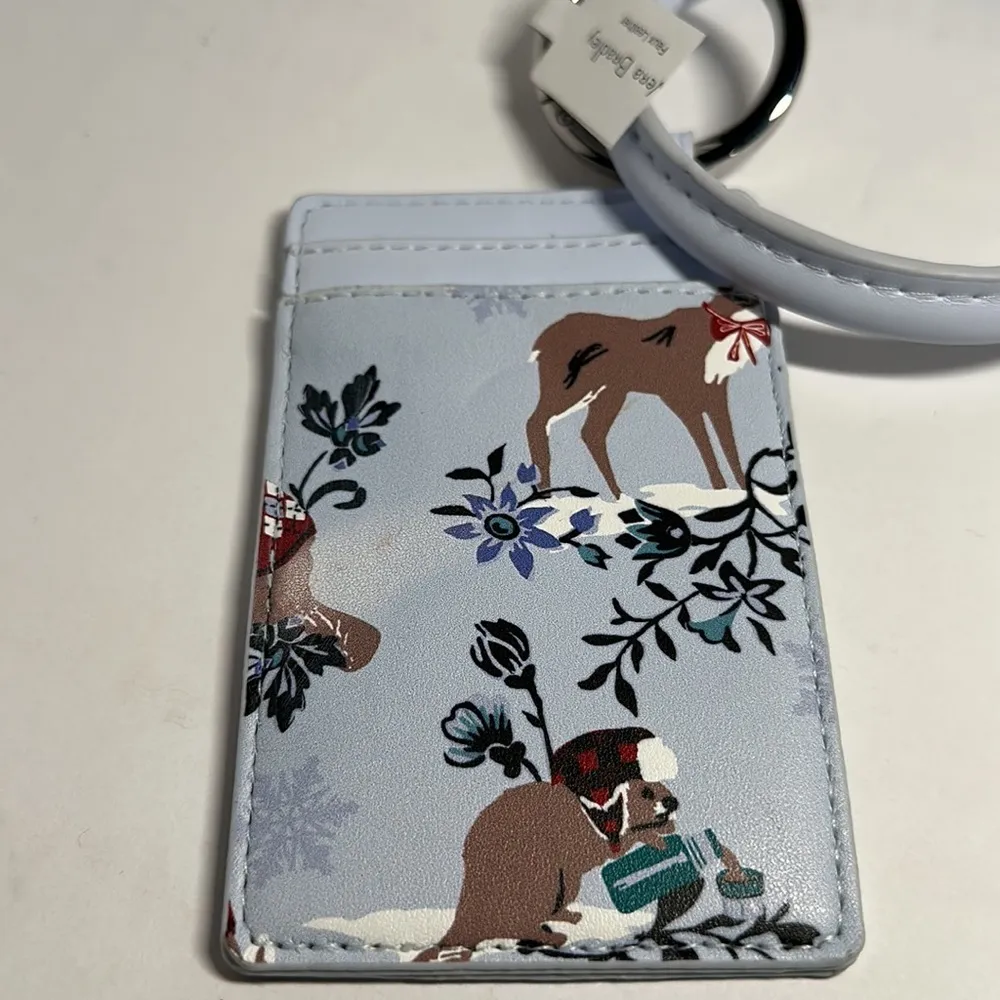 Vera Bradley Bracelet Key Ring Card Case - #66 - Image 4