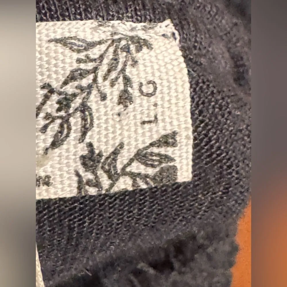 Free People Lace‎ Daydream Bodycon Slip Dress Black size L - Image 7