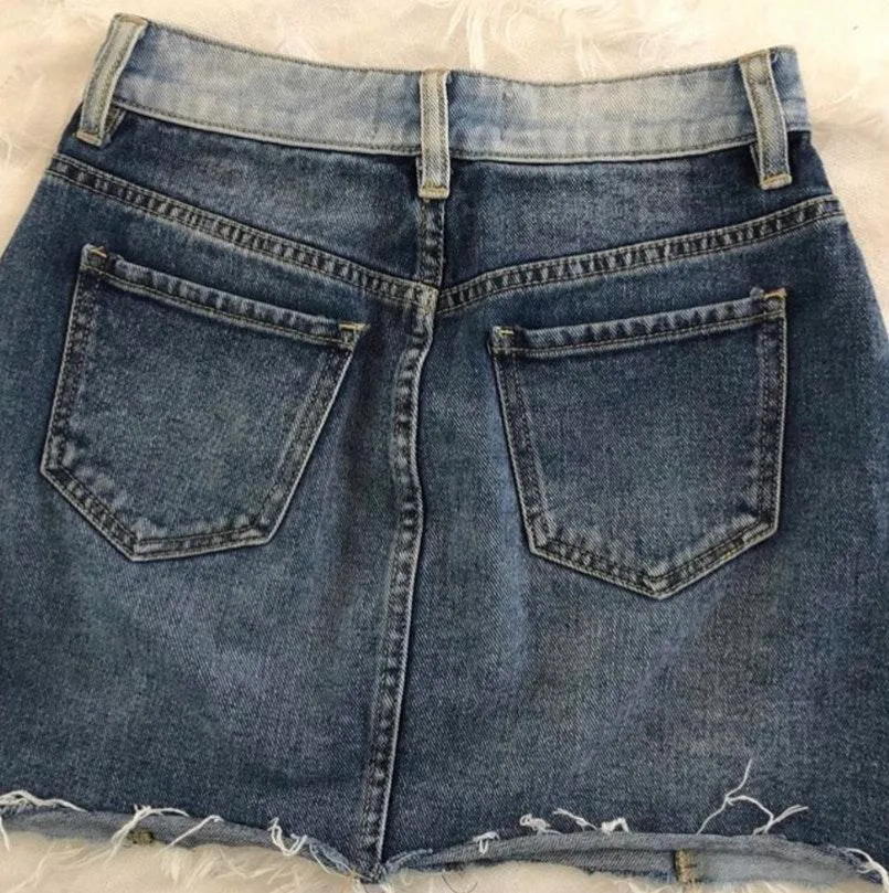 PacSun Blue Jean Skirt - Image 2