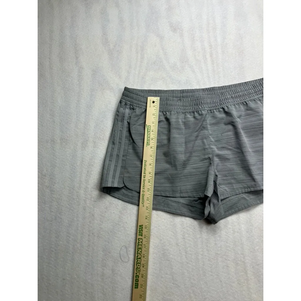 Adidas Womens AEROREADY Running Shorts Medium Grey Heather XL GH1380 New - Image 8