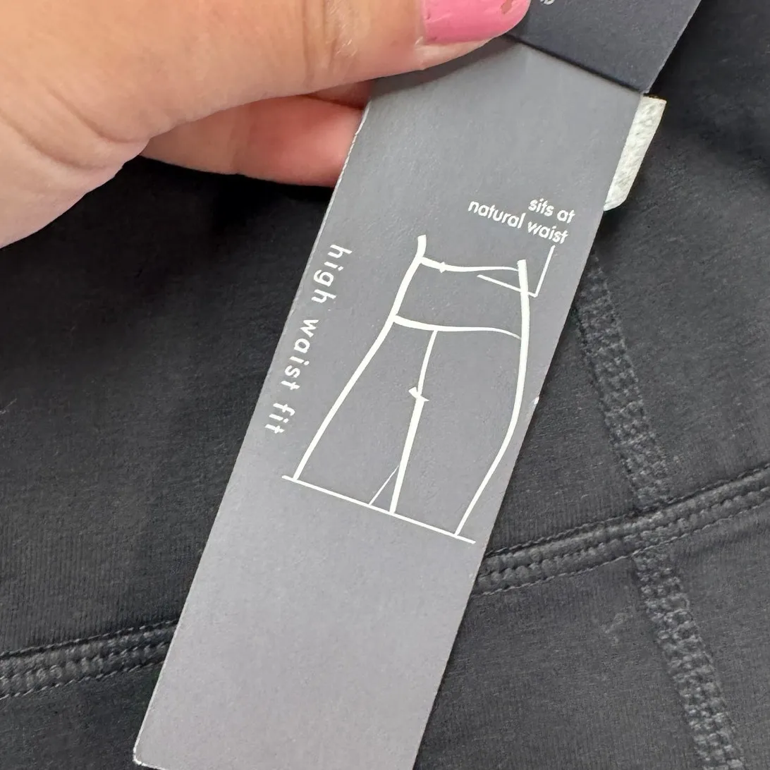 Calvin Klein Performance Leggings Womens Small Black Athletic Crop High‎ Waisted - Image 6