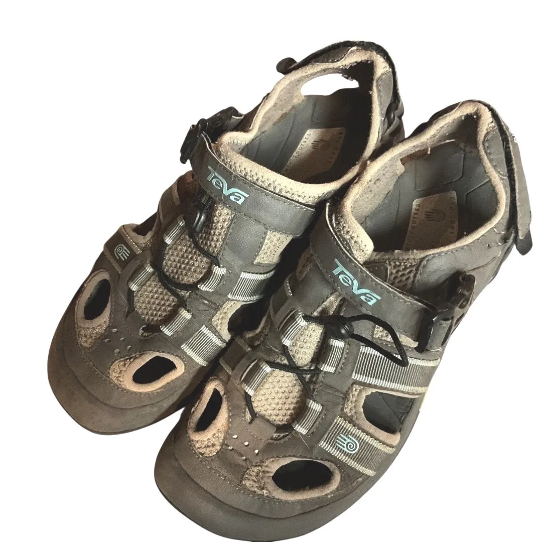 Teva Women's Omnium Strap Outdoor‎ Hiking Sandals Slate Size 10 - Image 4