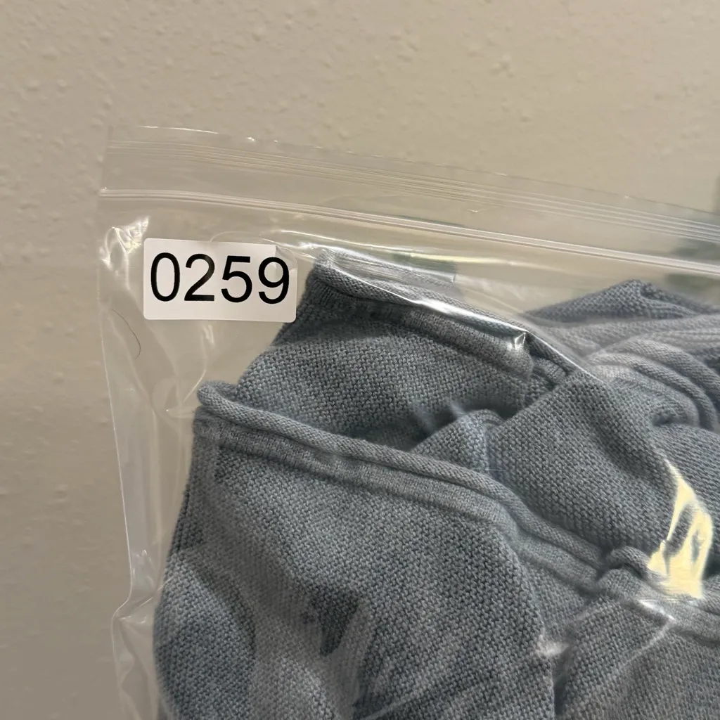 Peruvian Connection Size Large Pima Cotton Open Front Cardigan Sweater Soft Knit - Image 6