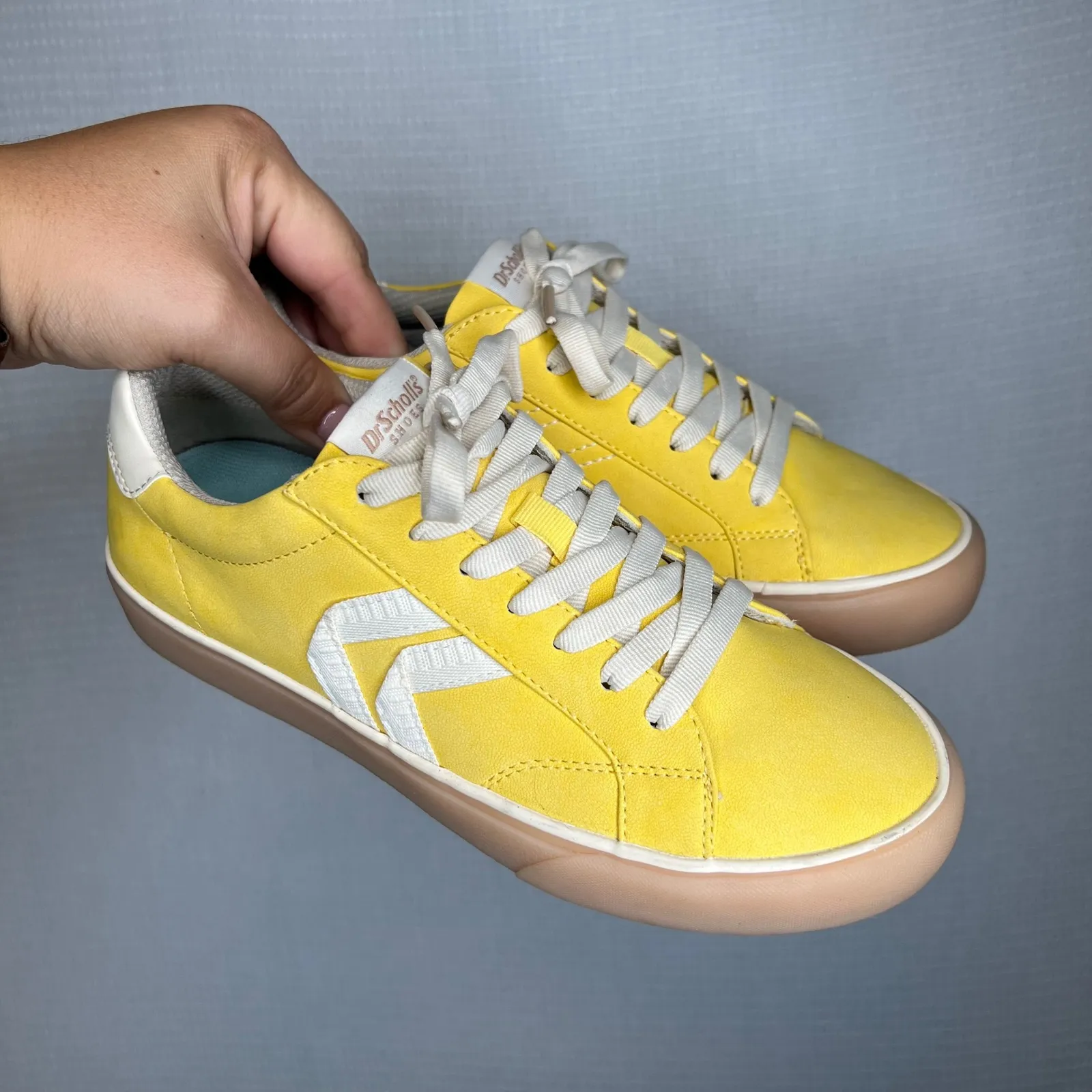 Dr‎ Scholls Size 6.5 Offline Sneaker Women's Mustard Yellow Casual Walking Shoes - Image 2