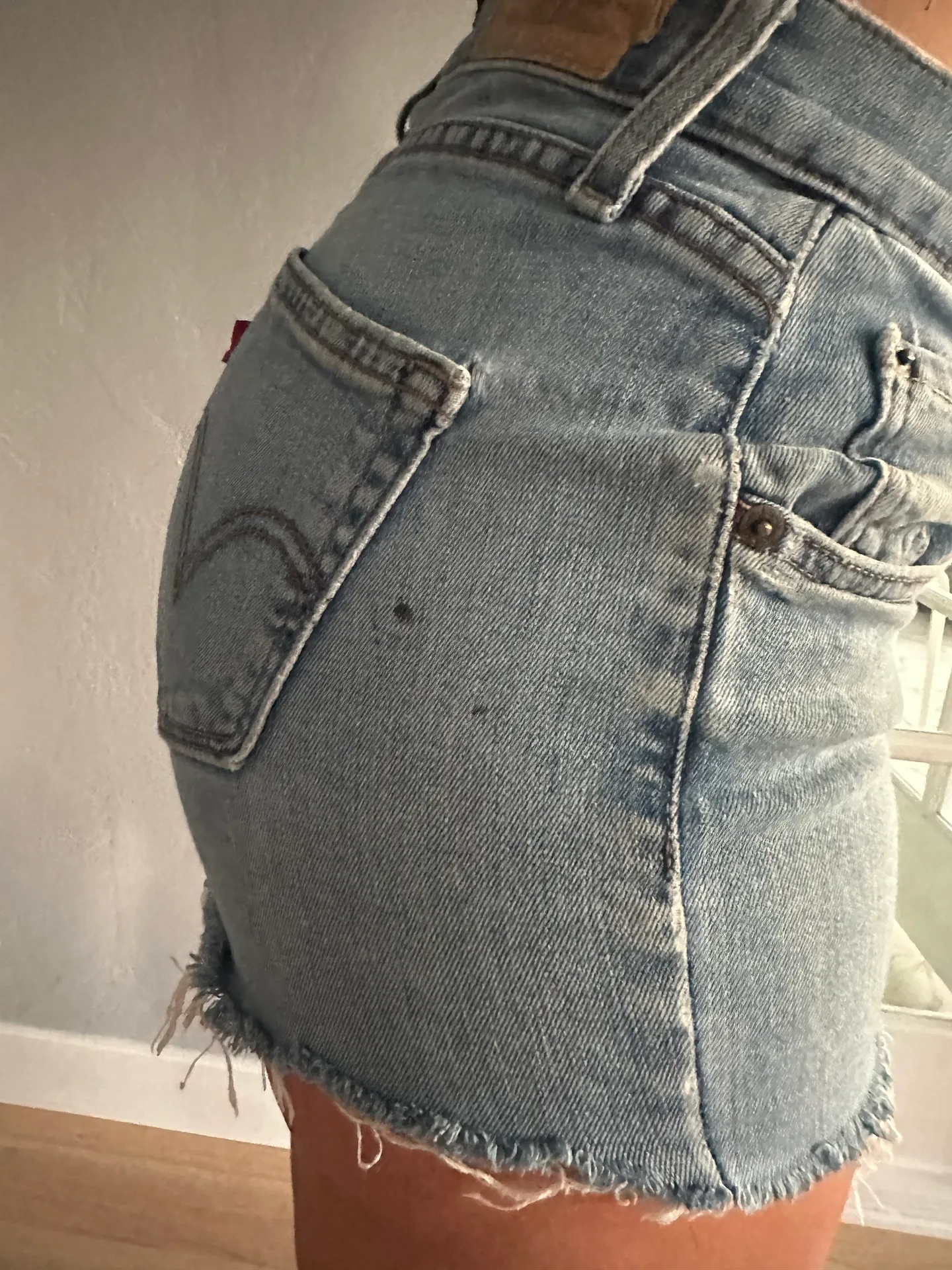 Vintage Jeans Cut-off Shorts - Image 6