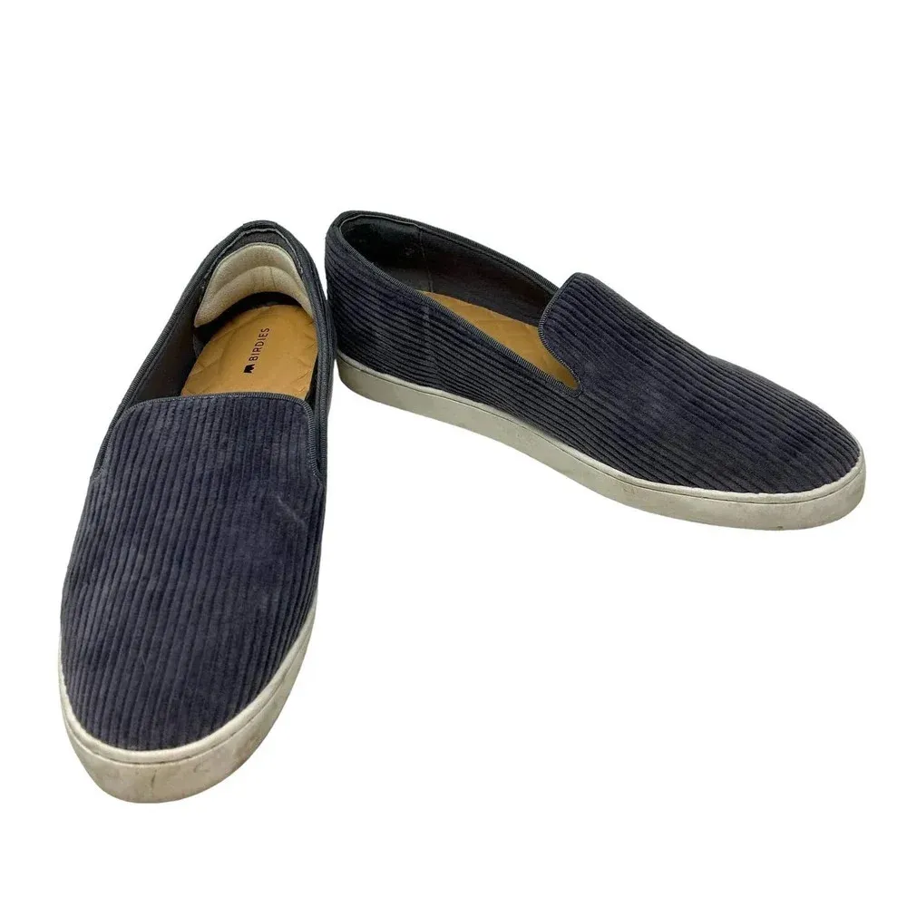 Birdies The Swift Sneakers in Charcoal Gray Corduroy Size 8 - Image 4