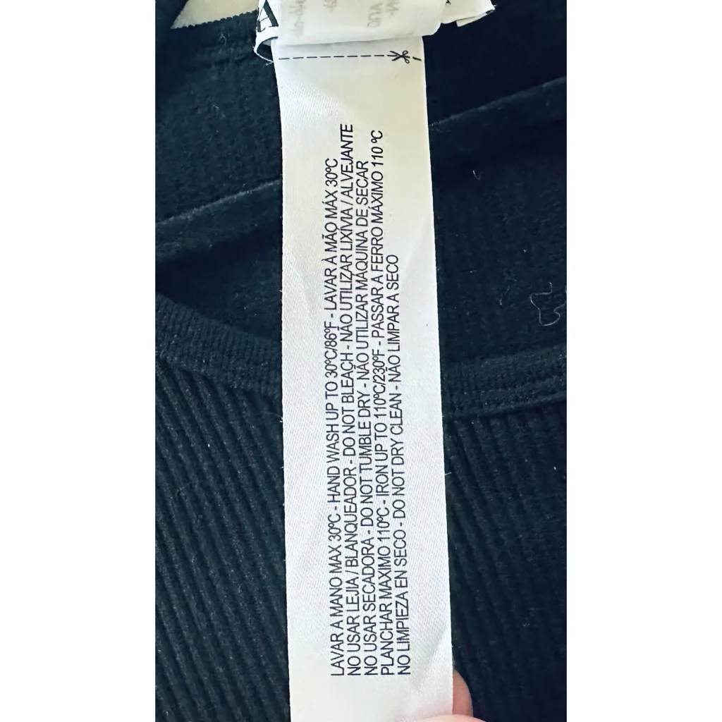 ZARA  Seamless Rhinestone Top - Image 12