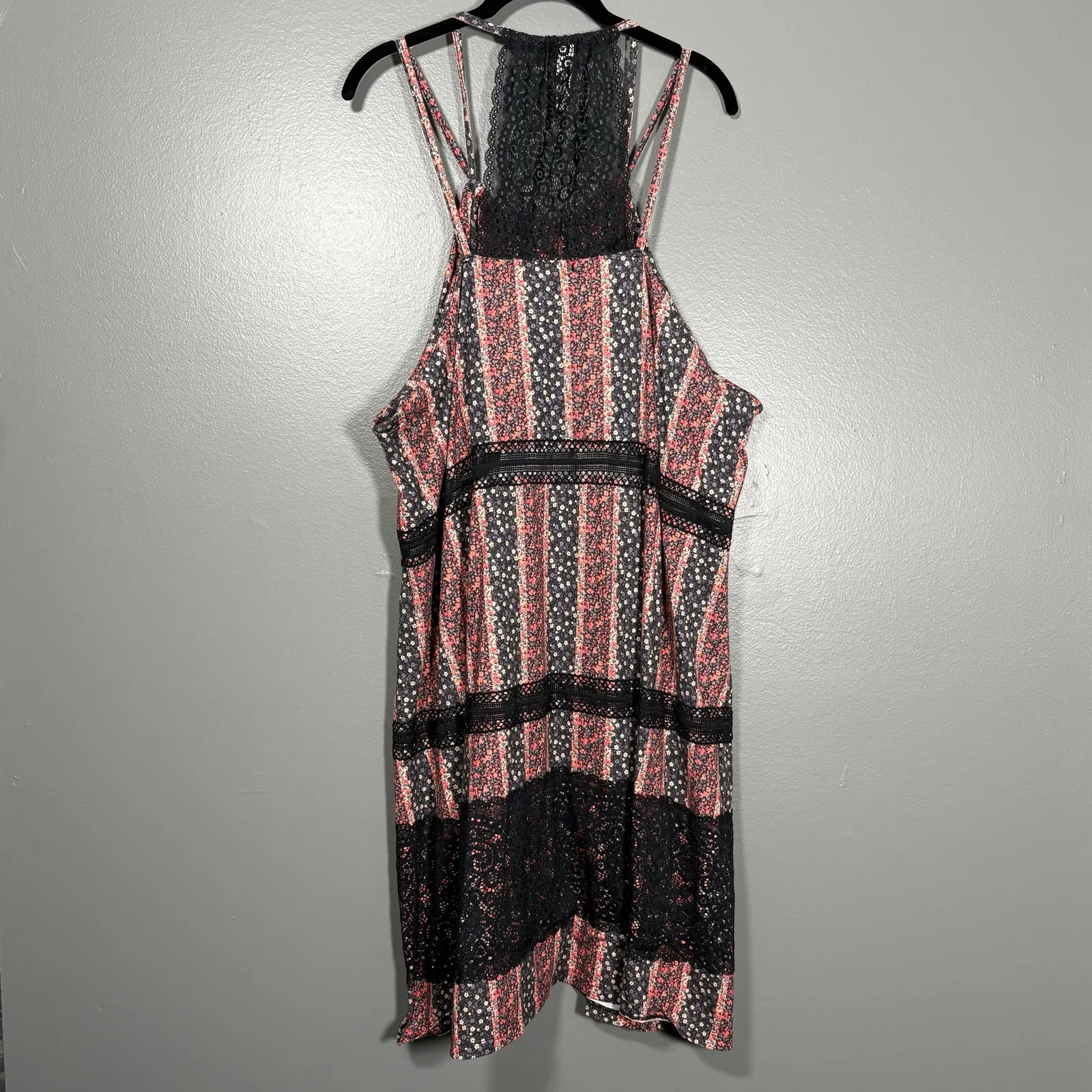 Cacique Floral & Lace Cottagecore Babydoll Chemise - 26/28 - Women's Plus Size - Image 8